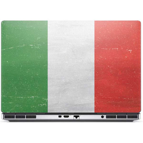 Italy Flag Distressed Dell Precision Skin